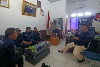 Foto : pengurus PD IWO OKU Timur audensi kekantor Bawaslu dan KPU OKU timur