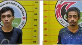 Foto : terduga pengedar narkotika ditangkap Satres Narkoba polres OKU 