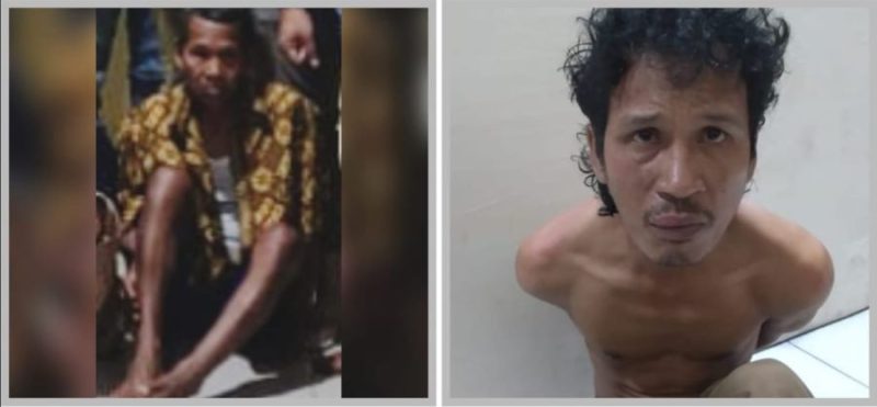 Foto : tersangka pembunuhan wanita paruh baya 