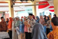 Foto : Deklarasi Pengunduran Puluhan Keluarga penerima Bansos PKH