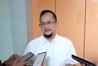 Foto: Pamungkas Kabid. Tata Ruang saat diwawancarai