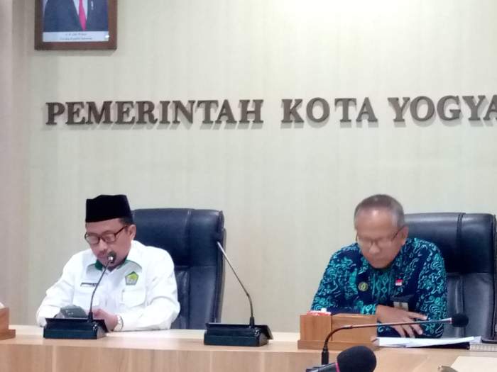 Foto Wawan-Peristiwaterkini; Jumpa Pers Hari Santri Nasional Kota Jogjakarta