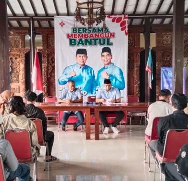 Foto Wawan-Peristiwaterkini; Gas-Gasan Gagasan Calon Bupati dan Wakil Bupati Bantul