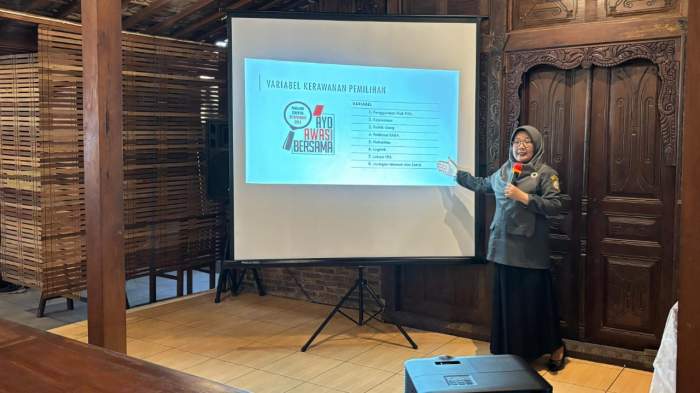 Foto : Pemetaan Kerawanan TPS oleh Bawaslu DIY