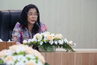 Foto Wawan-Peristiwaterkini; Kepala Badan Pengelolaan Keuangan dan Aset Daerah (BPKAD) Kota Yogyakarta Raden Roro Andarini memberikan penjelasan terkait program Waspada dan manfaatnya.