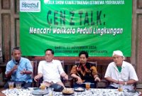 Foto Wawan-Peristiwaterkini ; Acara Gen Z Talk dengan tema Mencari Walikota Peduli Lingkungan
