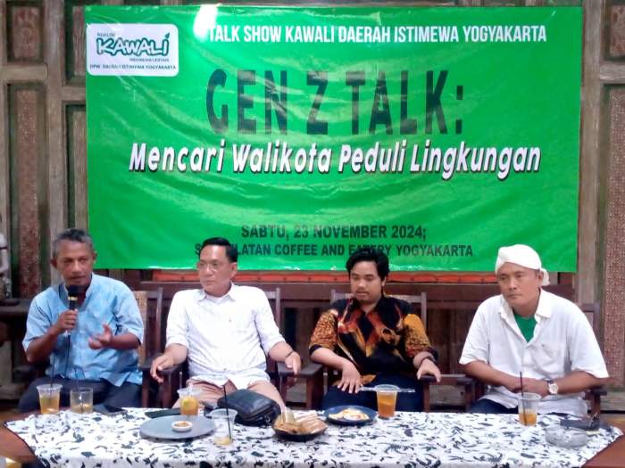 Foto Wawan-Peristiwaterkini ; Acara Gen Z Talk dengan tema Mencari Walikota Peduli Lingkungan