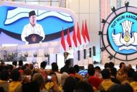 Foto Wawan-Peristiwaterkini; Presiden Prabowo dalam acara Peringatan Hari Guru