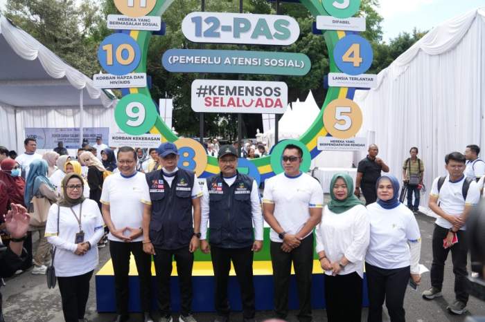 Foto Wawan-Peristiwaterkini; Mensos Saifullah Yusuf pada Peringatan Hari Kesetiakawanan Sosial Nasional (HKSN) Tahun 2024 yang diselenggarakan pada Rabu (18/12) bertempat di gedung serba guna Kabupaten Sleman.