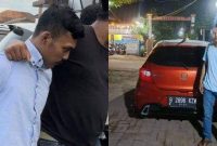 Foto : Ajat Supriatna Penyewa Mobil saat dibekuk aparat