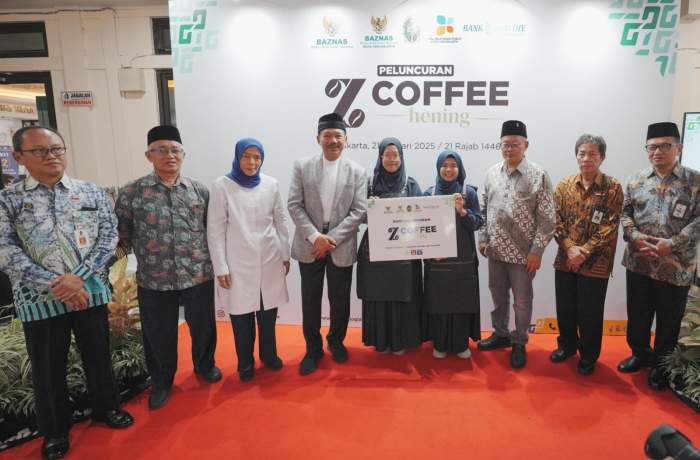 Foto Wawan-Peristiwaterkini: Pembukaan ZCoffee Hening oleh Ketua BAZNAS RI, Prof. Dr. KH. Noor Achmad, MA