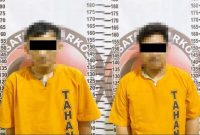 foto : dua residivis diamankan polisi