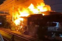 foto : kebakaran di grogol