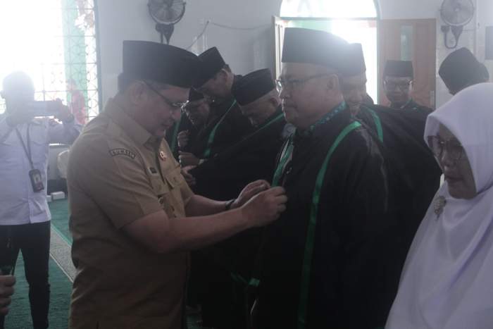 foto: Wakil Bupati OKU H marjito Bahcri membuka acara STQH Ke XVIII OKU