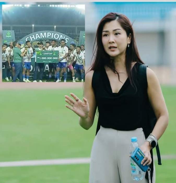 foto : Direktur Utama PSIM Yogyakarta Yuliana Tasno