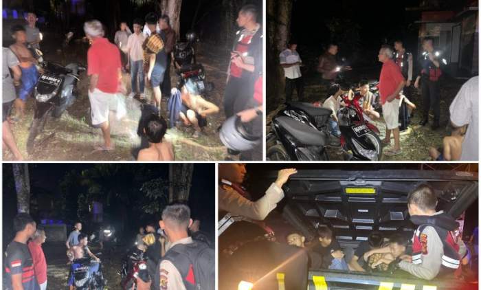 foto: Polisi Amankan remaja yang hendak tawuran