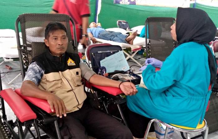 foto : peserta donor darah