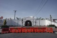 foto : Plengkung Gading atau Plengkung Nirbaya resmi ditutup, Sabtu (15/3/2025). Foto: Dok Humas Pemda DIY