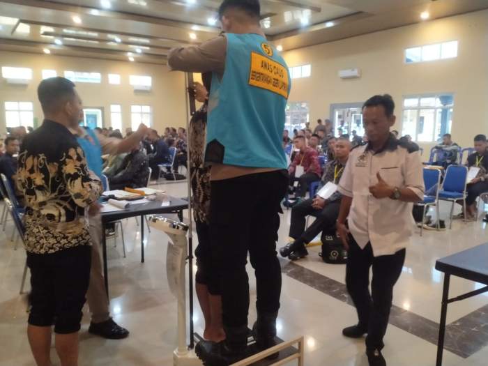 foto : ketua PWI lamteng Jadi saksi eksternal seleksi calon polri