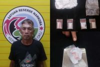 foto : Danil (60) diamankan polisi