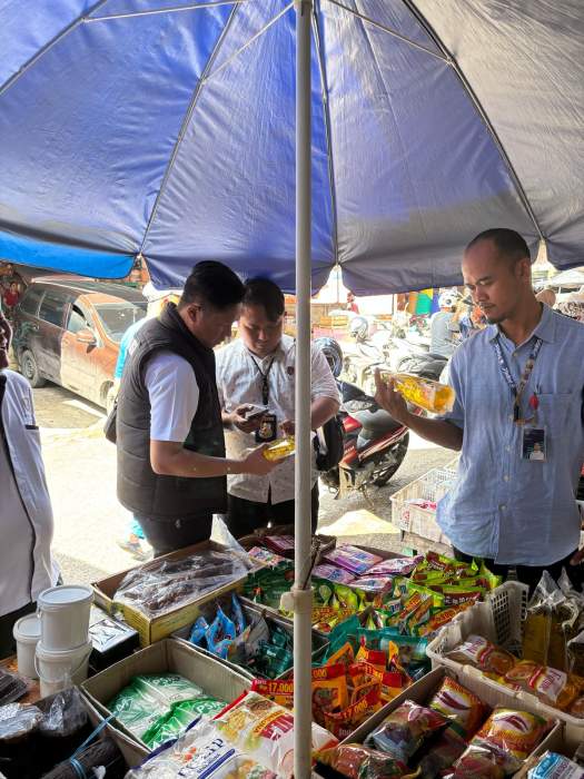 foto : Sidak pasar di Kabupaten OKU