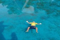 Foto: Balita S ditemukan mengambang di Kolam Wisata Wanadesa, Jambidan, Bantul.