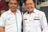 Foto :Sekjen DPD PUTRI DIY Agus Budi Rachman bersama Ketua DPD GIPI DIY, Bobby Ardiyanto (Wawan)