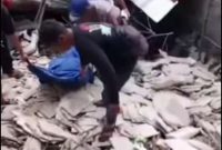 Foto : Evakuasi korban MD  Laka tunggal di Piyungan