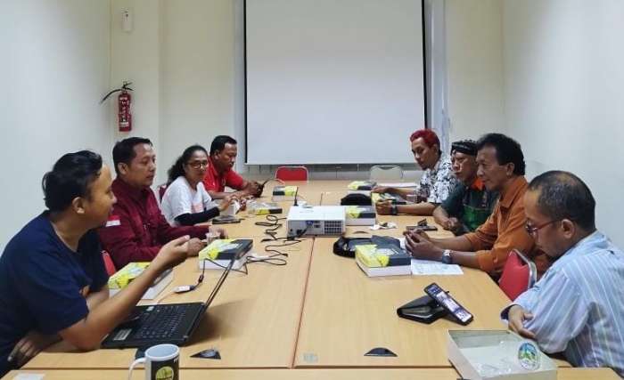 Foto : Suasana Rakor Membahas Kesediaan dan Dukungan Disdikpora Kota Yogyakarta salam menampilkan siswa-siswi terbaik pada Mandala Krida Expo #2 2025, Jum'at (09/5/2025)