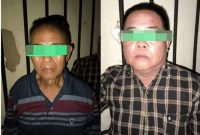 foto: TSK oknum LSM di tangkap polis