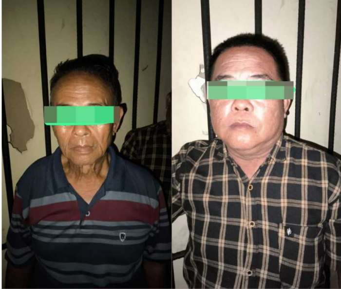 foto: TSK oknum LSM di tangkap polis