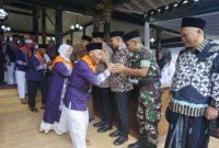 foto: pelepasan calon jemaah haji wonosobo