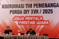 foto: suasana rapat kordinasi pemenangan PORDA DIY XVII
