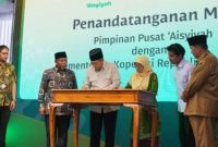 foto : penandatanganan MOU