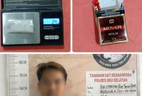 foto: tsk asal lampung di tangkap di oku selatan 