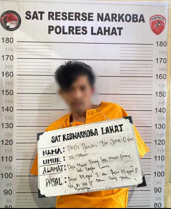 foto: tsk kasus narkoba kabur dati tahanan polres lahat