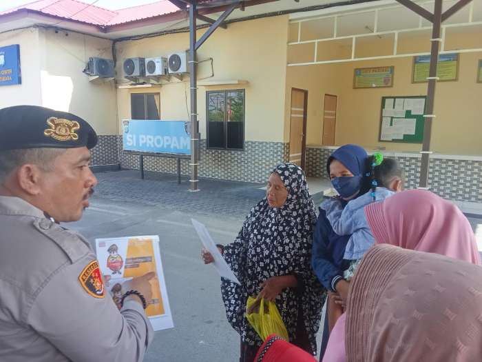 foto: Polres Batu Bara Sosialisasikan Layanan 110 kepada Masyarakat