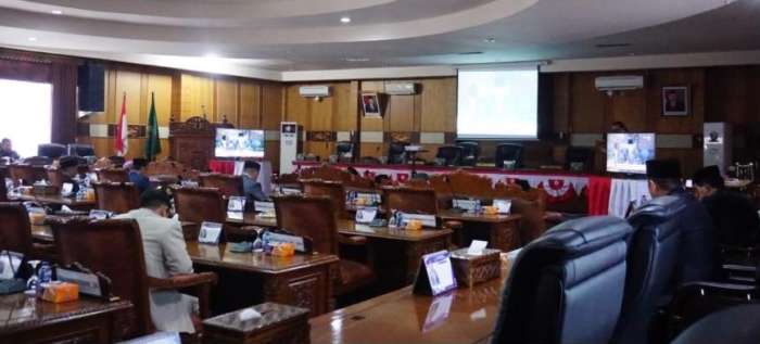 foto: Suasana Rapat DPRD OKU