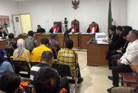 foto: Sidang Kasus suap PUPR OKU hadirkan 3 saksi di Pengadilan Tindak Pidana Korupsi (Tipikor) Palembang