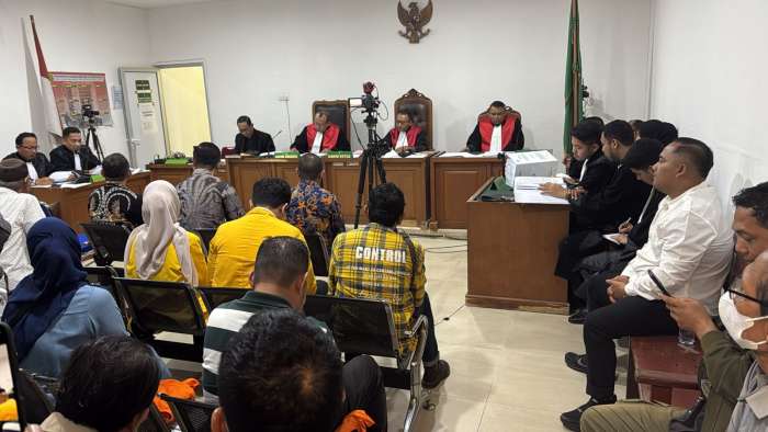 foto: Sidang Kasus suap PUPR OKU hadirkan 3 saksi di Pengadilan Tindak Pidana Korupsi (Tipikor) Palembang