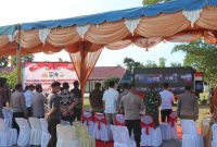 foto: Polres Batu Bara turut serta dalam kegiatan Zoom Meeting rangkaian kunjungan kerja Kapolri Jenderal Polisi Drs. Listyo Sigit Prabowo, M.Si, dan Ibu Kapolri, Ny. Juliati Sigit Prabowo