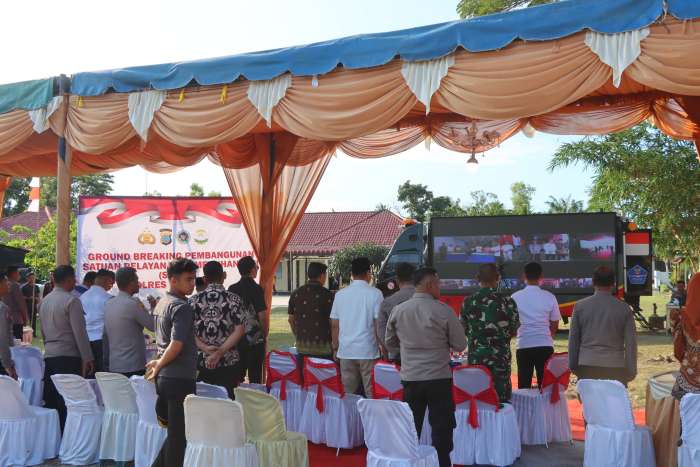 foto: Polres Batu Bara turut serta dalam kegiatan Zoom Meeting rangkaian kunjungan kerja Kapolri Jenderal Polisi Drs. Listyo Sigit Prabowo, M.Si, dan Ibu Kapolri, Ny. Juliati Sigit Prabowo