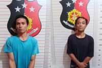 foto: pelaku pencurian tabung las di desa kartamulya