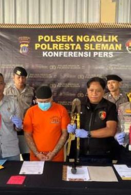 Polresta Sleman Tangkap Pencuri Tabung Gas, Ungkap Jaringan Besar