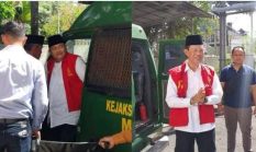 Jalani sidang perdana Alex Noerdin dan Harnojoyo Kasus Korupsi Pasar Cinde Palembang