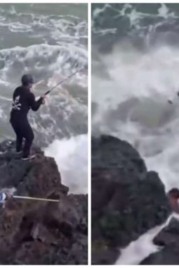 Dua Pemancing Hilang Disapu Ombak, Warga Panik Berteriak