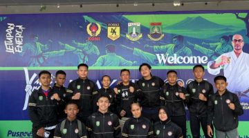 Lemkari Sumsel Tunjukkan Prestasi Membanggakan di Kejuaraan Nasional Karate Piala Gubernur Banten 2025