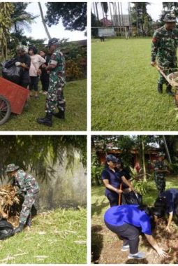 ‎Kodim Wonosobo Gerakkan Karya Bakti Bersihkan SLB Don Bosco 2025