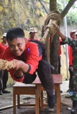 Kodim 0707/Wonosobo Gembleng Siswa, Cetak Patriot Emas 2045